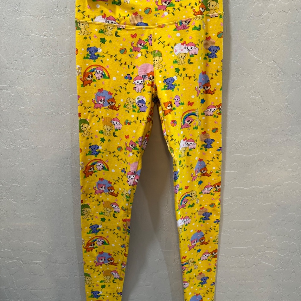 Balenciaga Puppies and Friends Skinny Leggings - Size Medium